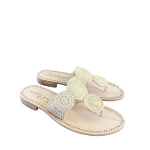 Jack Rogers Jacks Crochet Sandal Slip On NEW Size 5.5