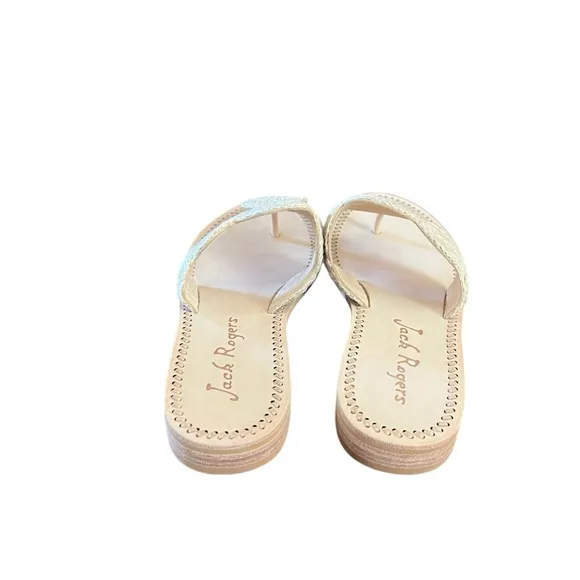 Jack Rogers Jacks Crochet Sandal Slip On NEW Size 5.5