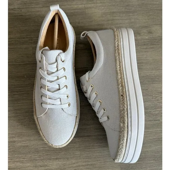 Jack Rogers Women's Platform canvas Sneakers Mia size 8 brand new MSRP: $118