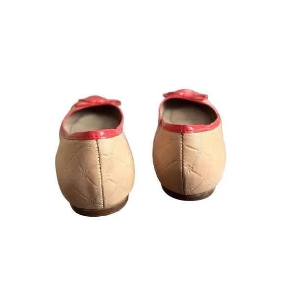 Jack Rogers quilted ballet flats