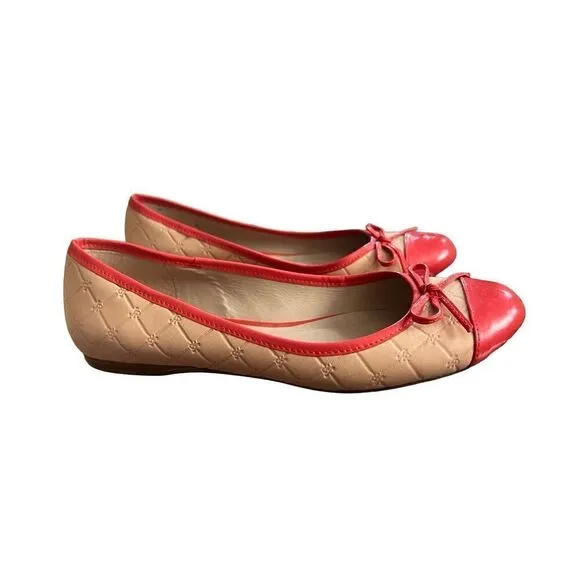 Jack Rogers quilted ballet flats
