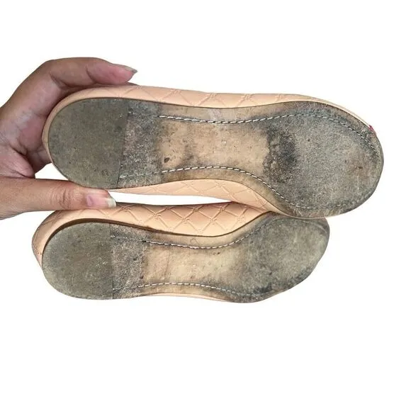 Jack Rogers quilted ballet flats