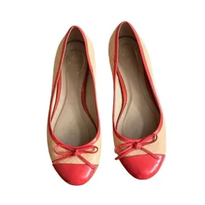 Jack Rogers quilted ballet flats