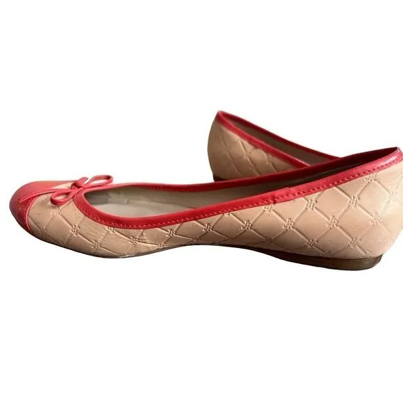 Jack Rogers quilted ballet flats