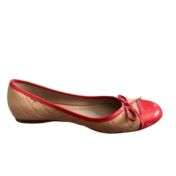 Jack Rogers quilted ballet flats