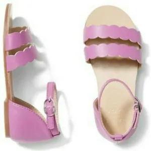 Janie &amp; Jack Summer Garden Lilac Purple Sandals