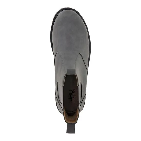 JBU Men's Kai Slip &amp; Water-Resistant Chelsea Boots Gray Size 10