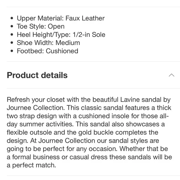 JC LAVINE SANDALS WHITE