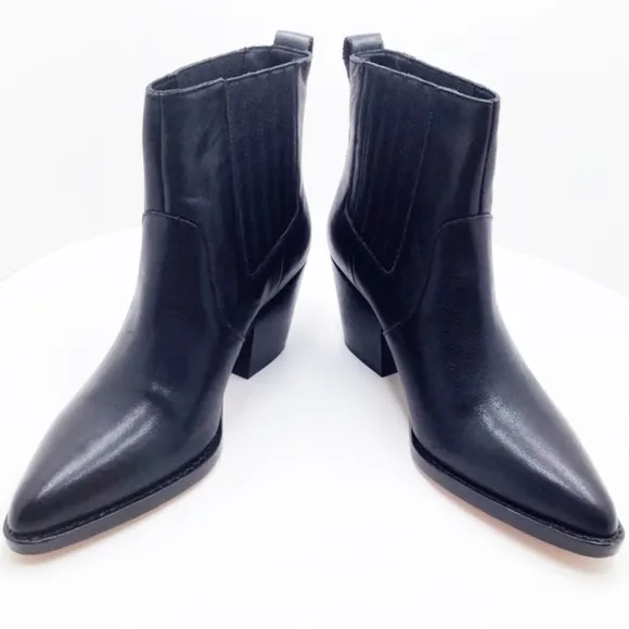 🆕{J.CREW} Chelsea Western Leather Boots
