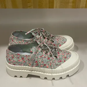 JEFFREY CAMPBELL B2SCHOOL PLATFORM SNEAKERS IN BLUE