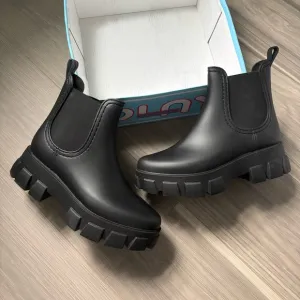 Jeffrey Campbell Black Chelsea Boots