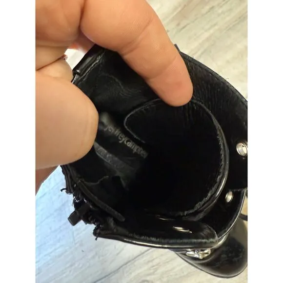 Jeffrey Campbell Czech black combat Boots