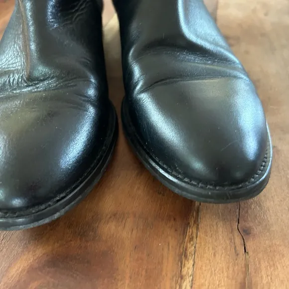 Jenni Kayne Black Chelsea ankle Boots 38/8 US