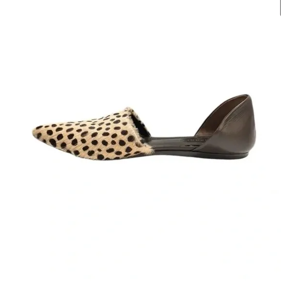 Jenni Kayne D’Orsay Pony Hair Flats Size 40