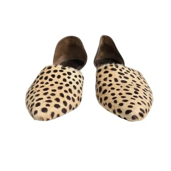 Jenni Kayne D’Orsay Pony Hair Flats Size 40