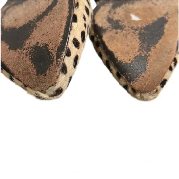 Jenni Kayne D’Orsay Pony Hair Flats Size 40