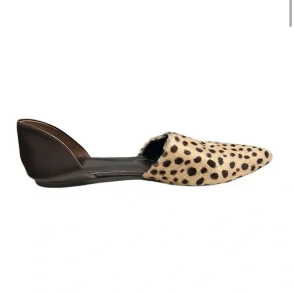 Jenni Kayne D’Orsay Pony Hair Flats Size 40