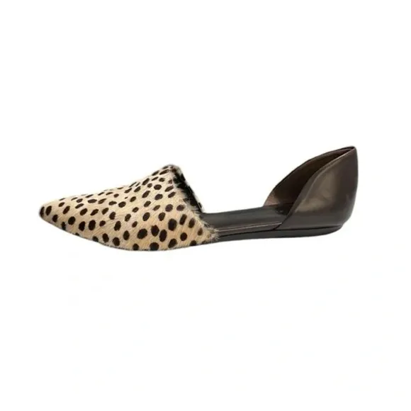 Jenni Kayne D’Orsay Pony Hair Flats Size 40