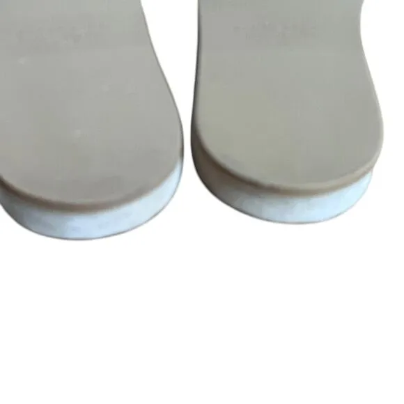Jenni Kayne Shearling Slide On Sandals Size 37 EU