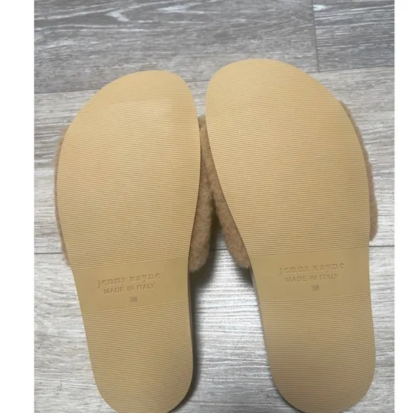 Jenni Kayne Shearling Slide Sandals