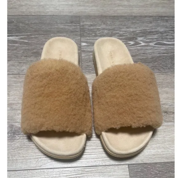Jenni Kayne Shearling Slide Sandals