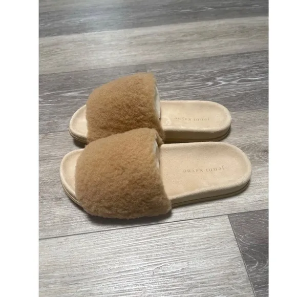 Jenni Kayne Shearling Slide Sandals