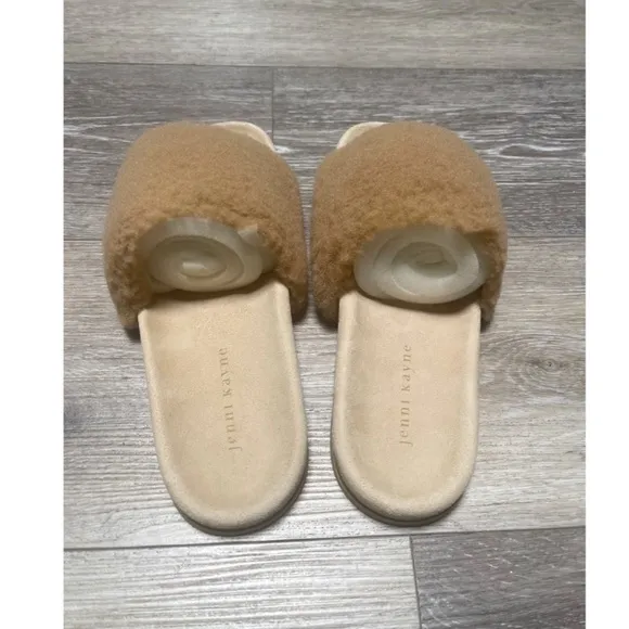 Jenni Kayne Shearling Slide Sandals
