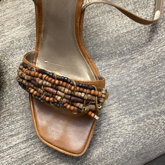 JLO Janelle Tanlea sandals with strap around ankle