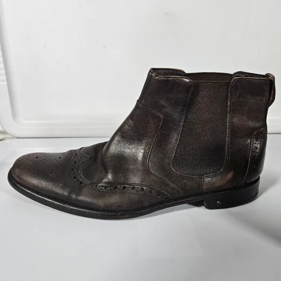 John Varvatos Chelsea Boots Size 8