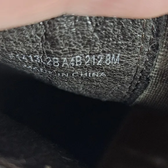 John Varvatos Chelsea Boots Size 8
