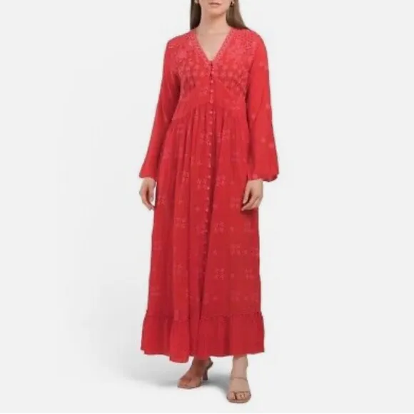 Johnny Was 🔥 Beesley  DRESS