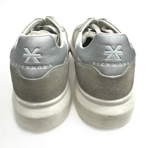John Richmond Low Top Distressed Sneakers New!