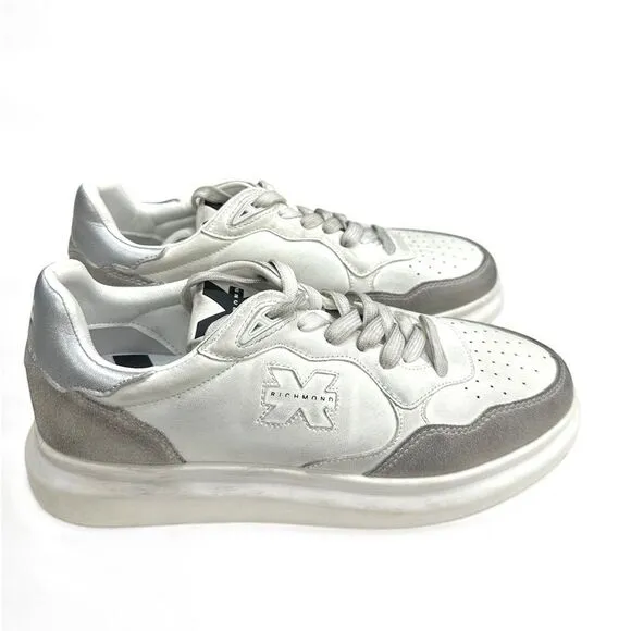 John Richmond Low Top Distressed Sneakers New!