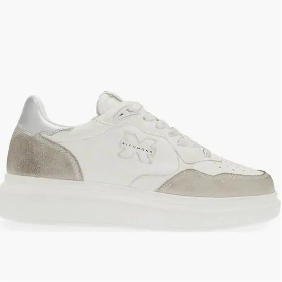 John Richmond Low Top Distressed Sneakers New!