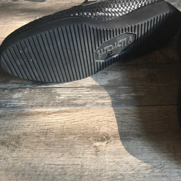 Johnson Murphy black penny loafers