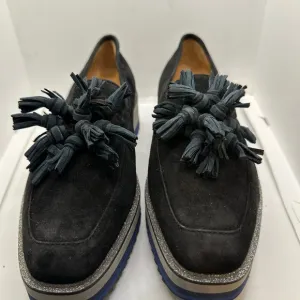 Johnston &amp; Murphy Black Flats with Tassels