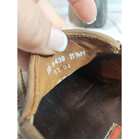 Johnston &amp; Murphy Trevitt Woven Venetian Leather Loafers Men's Size 11.5