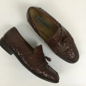 Johnston &amp; Murphy Woven Basketweave Formal Loafers