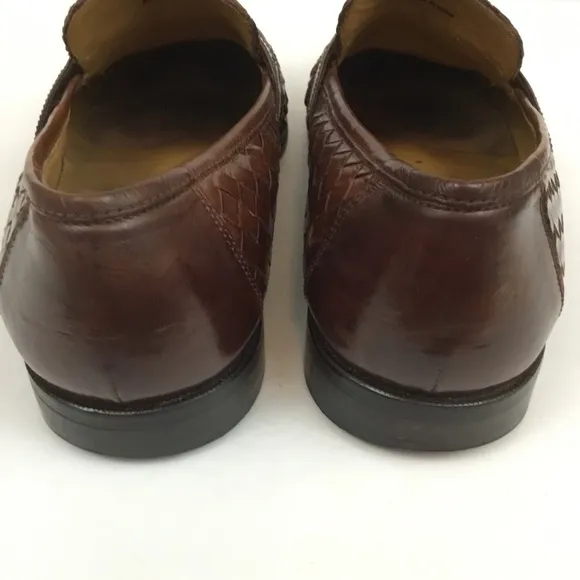 Johnston &amp; Murphy Woven Basketweave Formal Loafers