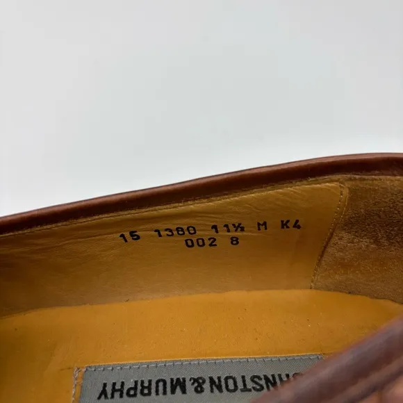 Johnston &amp; Murphy Woven Leather Loafers
