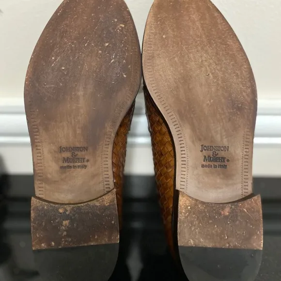 Johnston and Murphy domani leather shoes