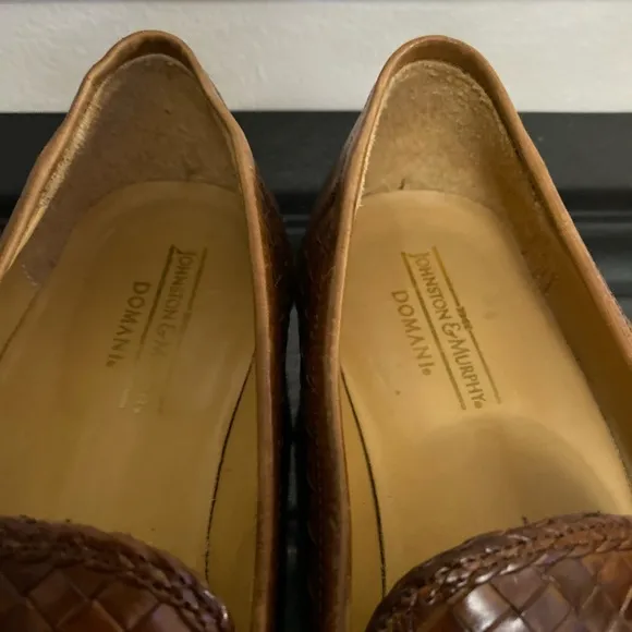Johnston and Murphy domani leather shoes