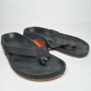 John Varvatos black sandals size 13
