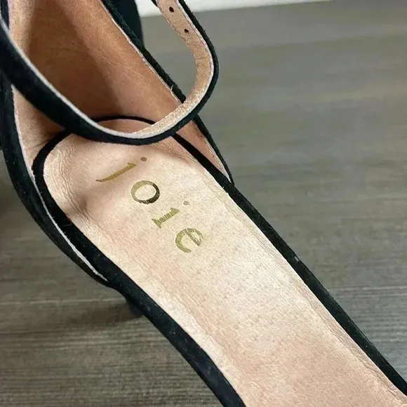 JOIE Women's Maisie Ankle black Strap Sandals Size 9