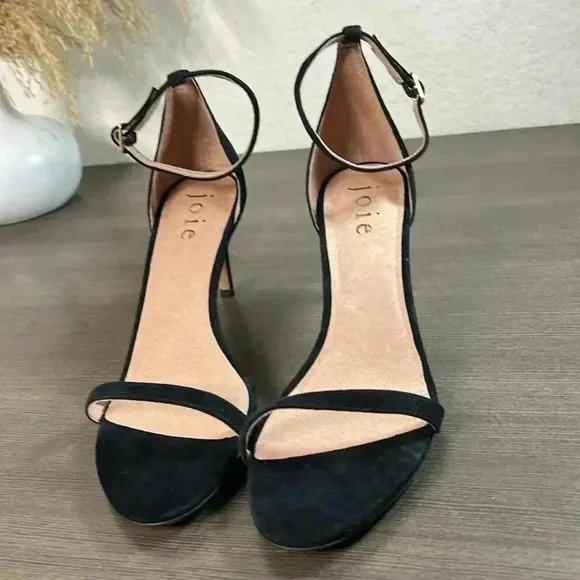 JOIE Women's Maisie Ankle black Strap Sandals Size 9
