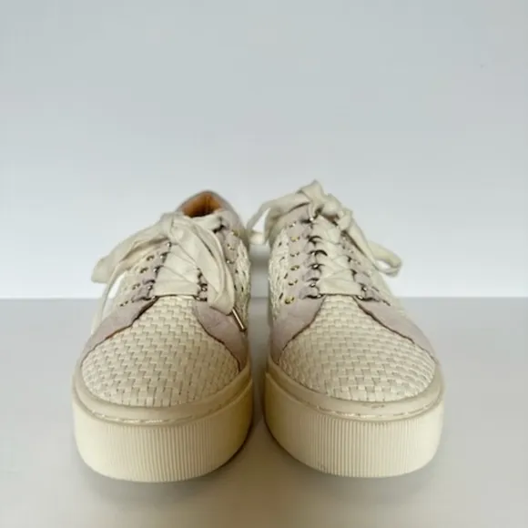Joie woven platform sneakers Nwot