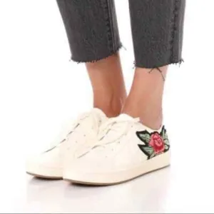 Joie Daryl Cream Floral Sneakers