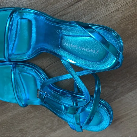 Jonathan Simkhai Carmela metallic sandals