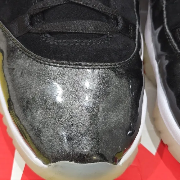 Jordan 11 Low Barons Black and White Low Top Sneakers