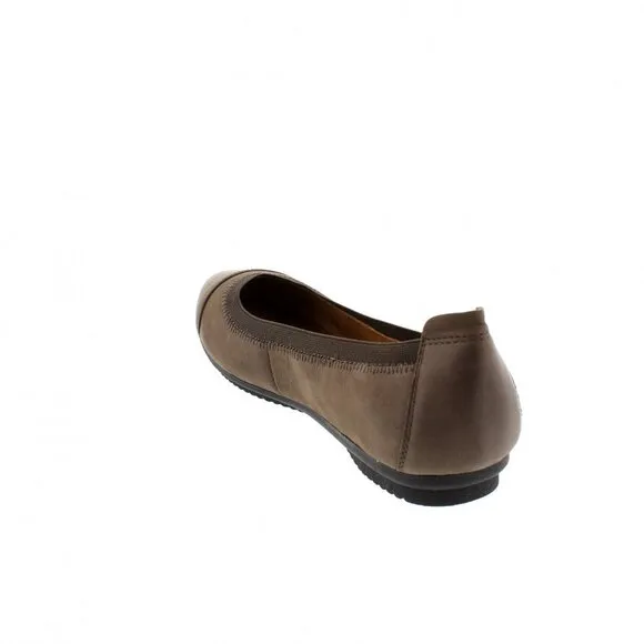 Josef Seibel Womens Pippa Taupe Ballet Flats Shoes 36 5 - 5.5 Medium (B,M) NIB